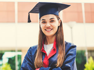 Process safety professional receiving certification after completing training.